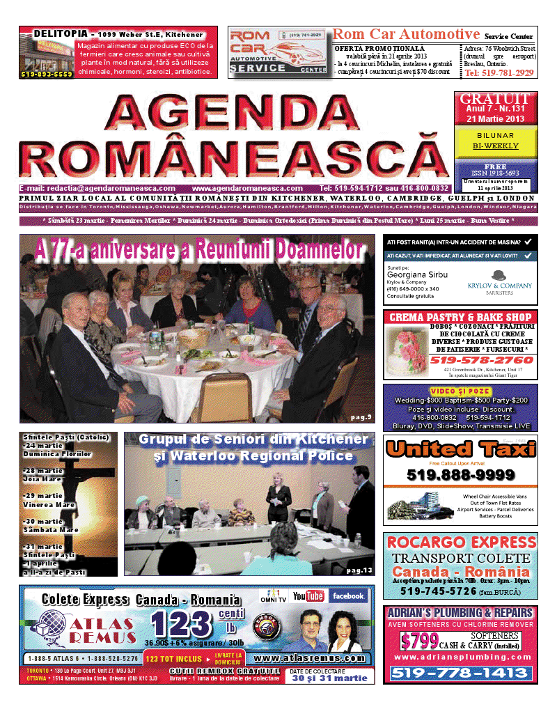 Numarul 131 – 21 Martie 2013