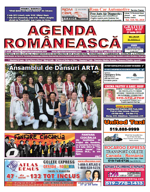 Numarul 137 – 27 Iunie 2013