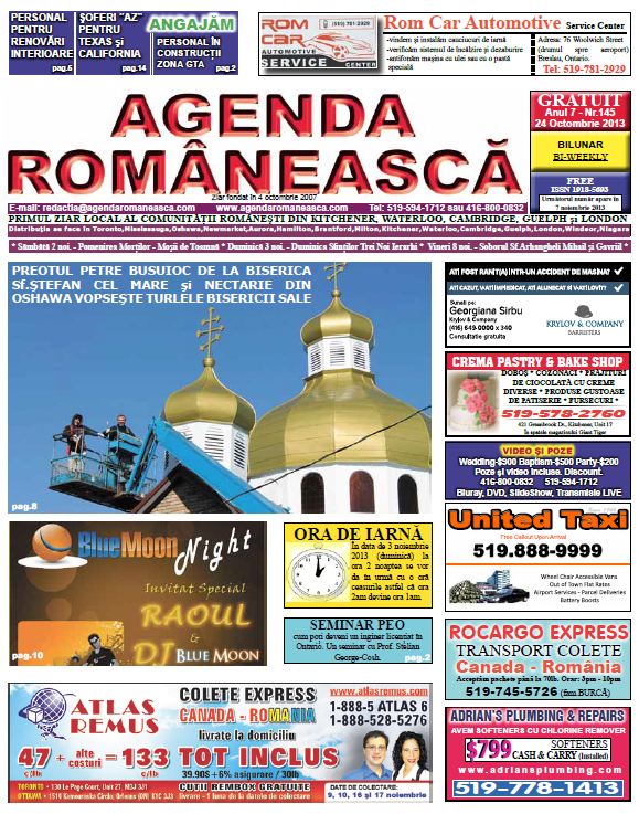 Numarul 145 – 24 Octombrie 2013