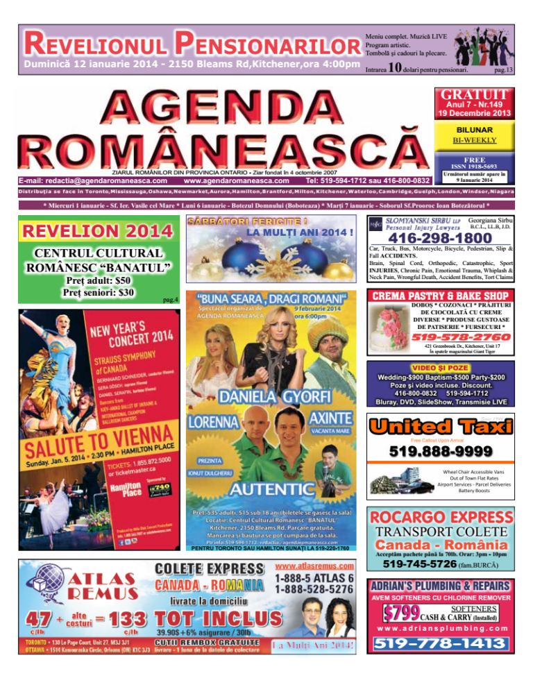 Numarul 149 – 19 Decembrie 2013