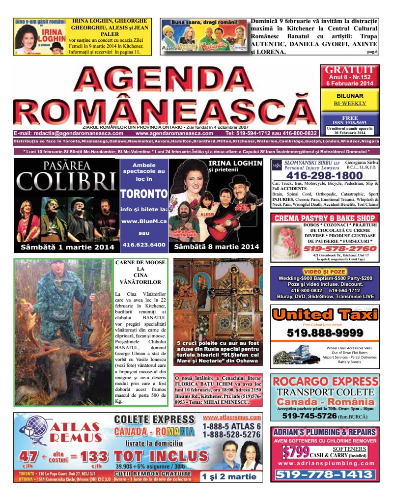 Numarul 152 – 6 Februarie 2014