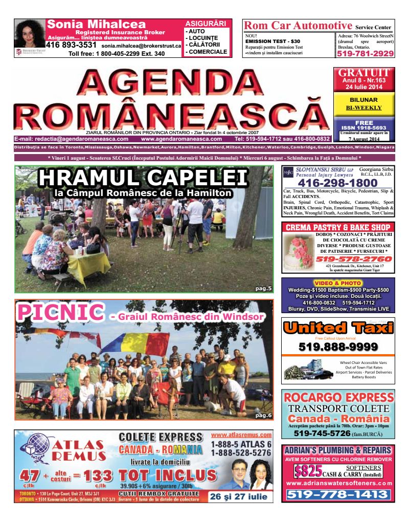 Numarul 163 – 24 Iulie 2014
