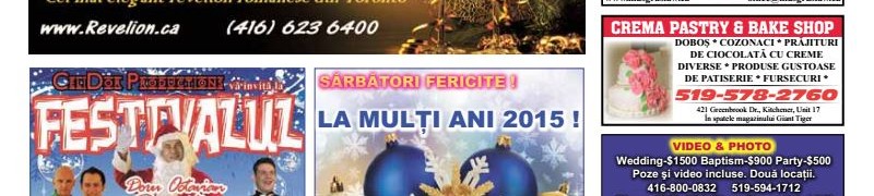 Numarul 173 – 18 Decembrie 2014